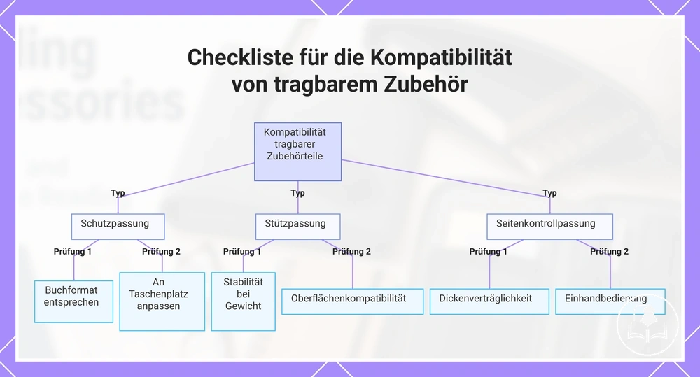 Checkliste für die Kompatibilität von tragbarem Zubehör
