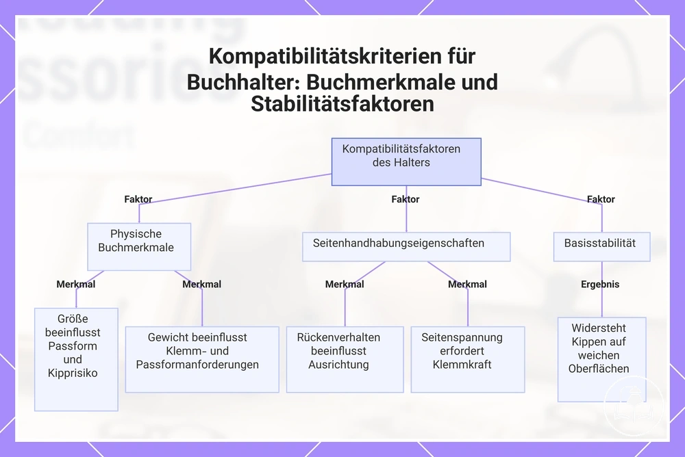 Kompatibilitätskriterien für Buchhalter: Buchmerkmale und Stabilitätsfaktoren