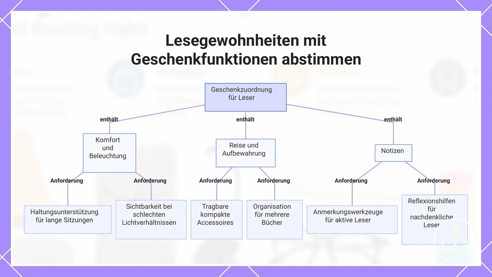 Lesegewohnheiten mit Geschenkfunktionen abstimmen
