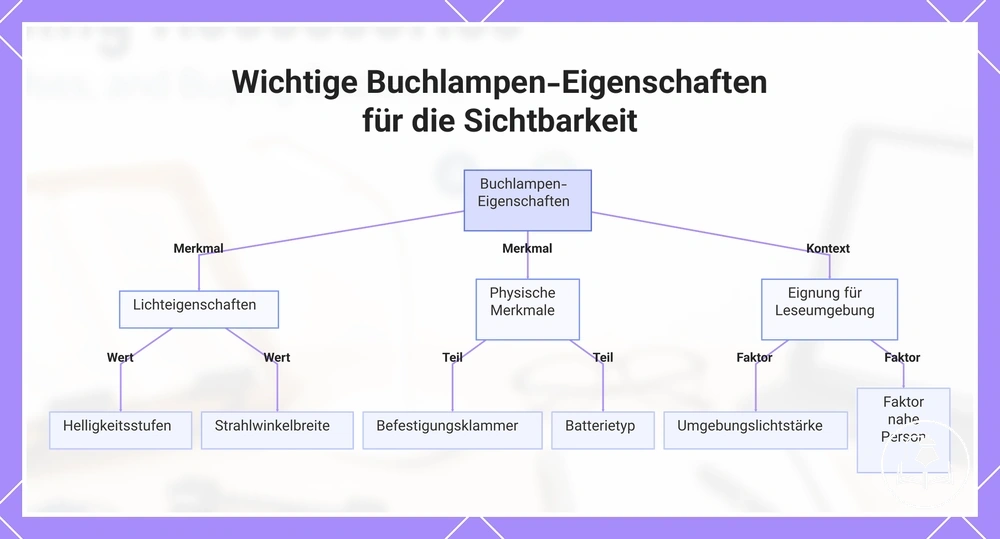 Wichtige Buchlampen-Eigenschaften für die Sichtbarkeit