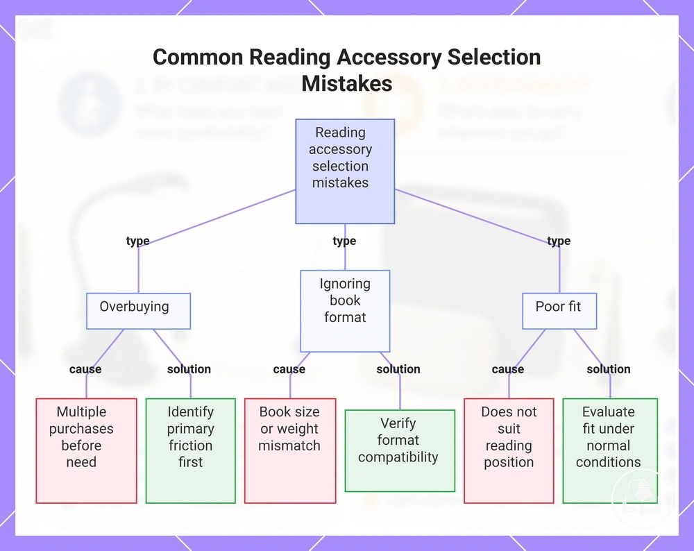 Common Reading Accessory Selection Mistakes