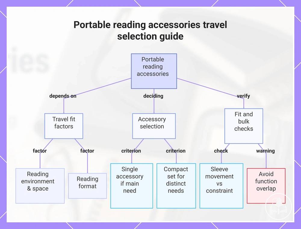 Portable reading accessories travel selection guide