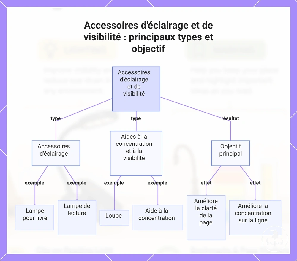 Accessoires d'éclairage et de visibilité : principaux types et objectif
