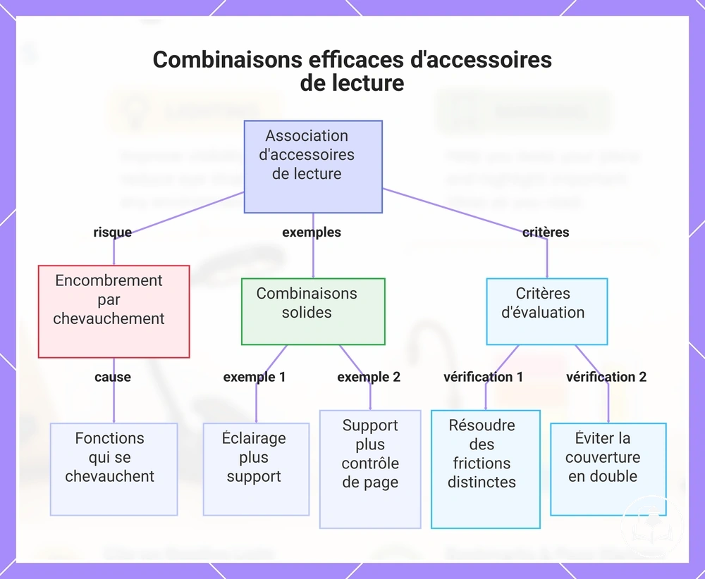 Combinaisons efficaces d'accessoires de lecture
