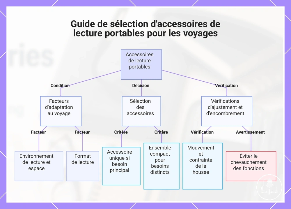 Guide de sélection d'accessoires de lecture portables pour les voyages