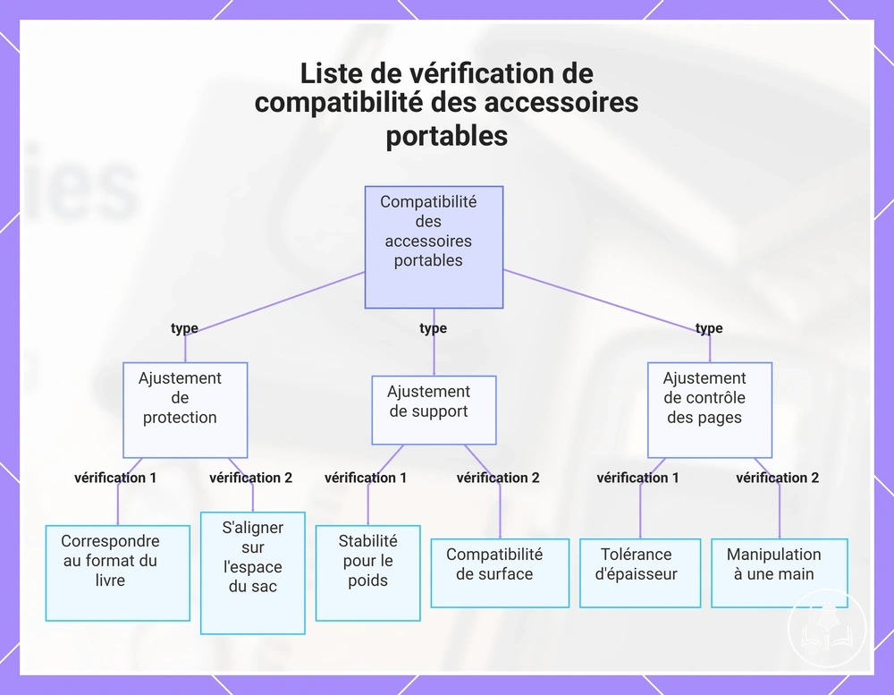 Liste de vérification de compatibilité des accessoires portables