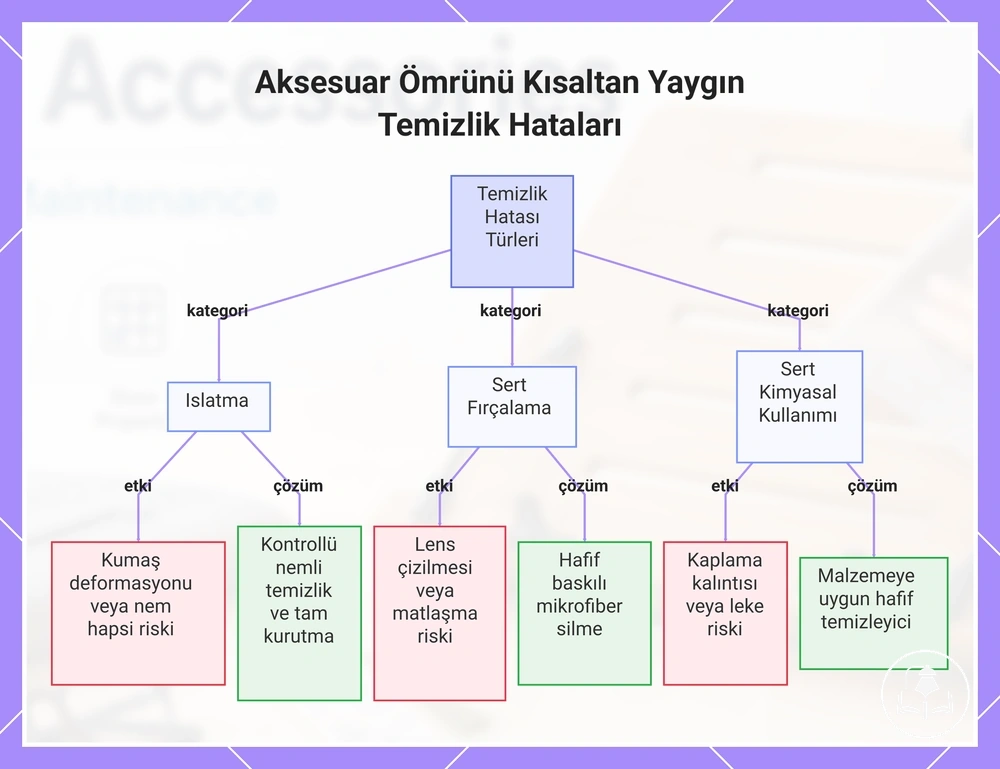 Aksesuar Ömrünü Kısaltan Yaygın Temizlik Hataları
