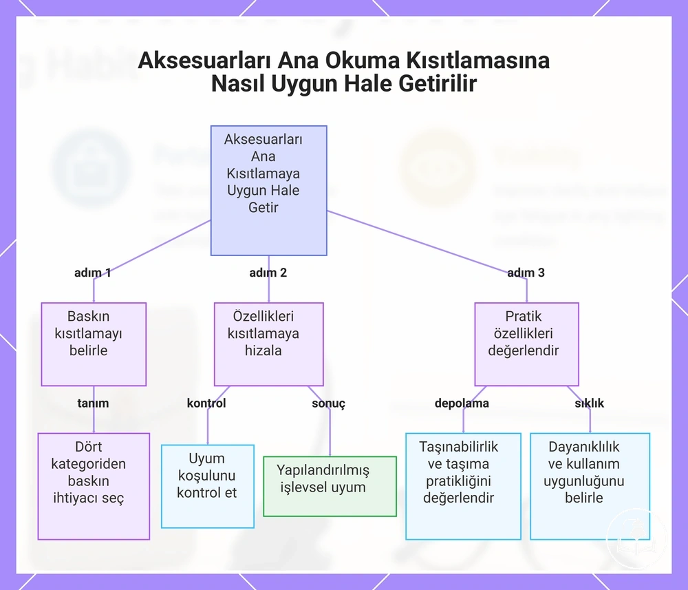 Aksesuarları Ana Okuma Kısıtlamasına Nasıl Uygun Hale Getirilir
