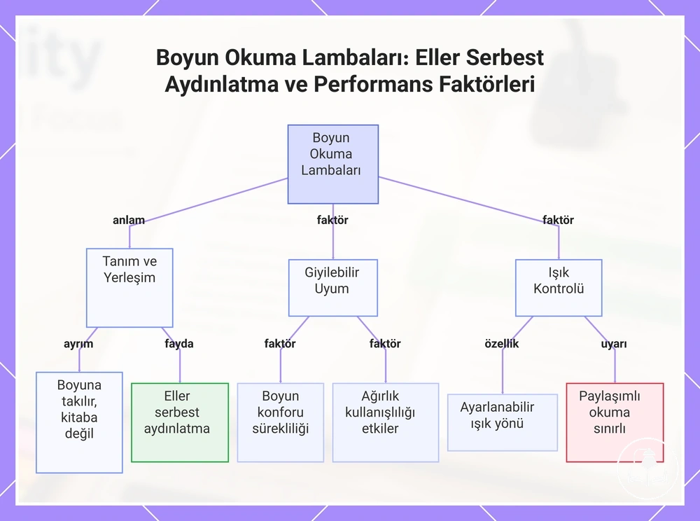 Boyun Okuma Lambaları: Eller Serbest Aydınlatma ve Performans Faktörleri