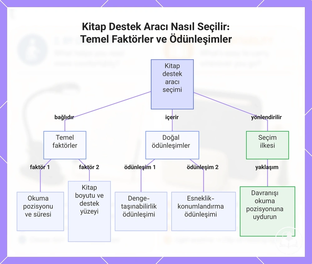 Kitap Destek Aracı Nasıl Seçilir: Temel Faktörler ve Ödünleşimler