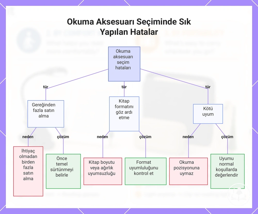 Okuma Aksesuarı Seçiminde Sık Yapılan Hatalar